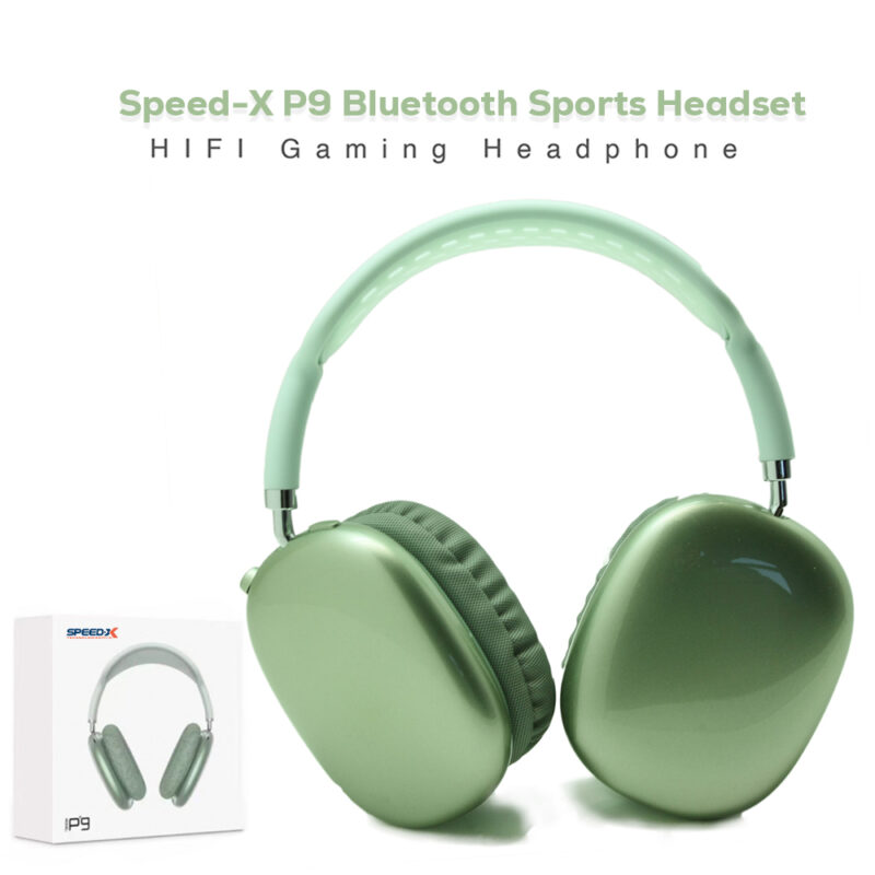 Speed-x Technologies P9 Bluetooth Headset Green