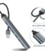 7 Port Usb 3.0 Ultra Slim Portable Hub Aluminum Alloy